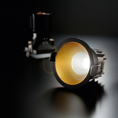 Check Recessed Luminaire Ideallux GAME Trim Round Gold 11W 3000K 192345
