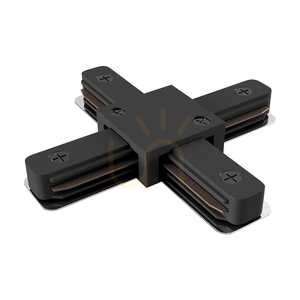 Black X-connector for UNITY track system Maytoni TRA001CX-11B small 1