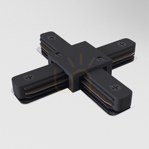 Check Black X-connector for UNITY track system Maytoni TRA001CX-11B