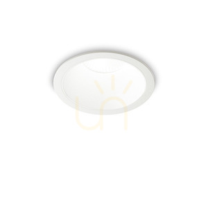 Recessed Luminaire Ideallux GAME 313191 Round White 11W 3000K IP65 small 0