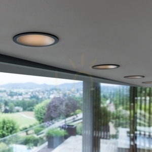 Recessed luminaire Ideallux Game Round Black 20W 3000K 12cm 273167 small 4