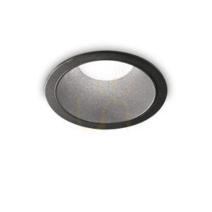 Recessed luminaire Ideallux Game Round Black 20W 3000K 12cm 273167 small 0
