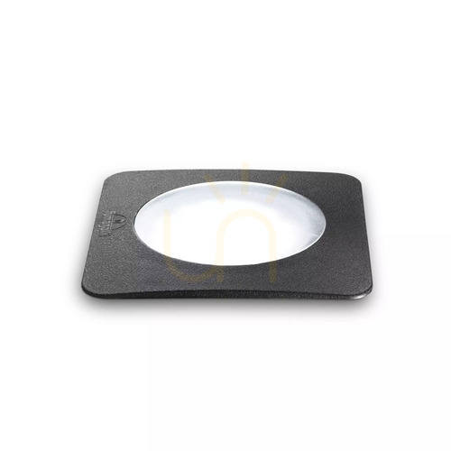 Check Recessed Outdoor Light Ideallux Way 120386 Black GX53 15.5 cm