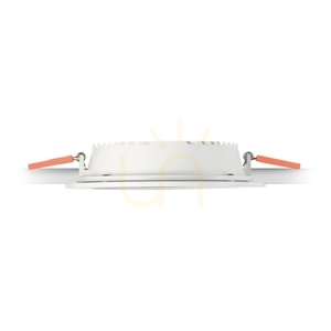 Recessed luminaire Ideallux Groove Round White LED 10.5W 3000K 123974 small 1