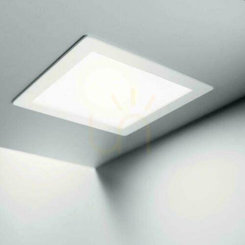 Check Recessed luminaire Ideallux Groove white LED 10.5W 3000K square 123981