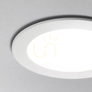 Recessed Luminaire Ideallux Groove 124018 Round White LED 30W 3000K 22.7 cm small 2