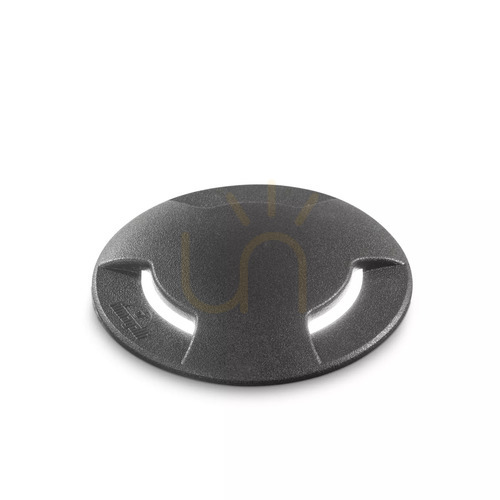 Check Recessed Outdoor Light Ideallux WAY Black GX53 16 cm Resin 120362