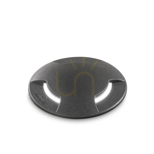 Check Recessed Outdoor Light Ideallux WAY Black GX53 16 cm Resin 120362
