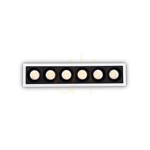 Check Recessed Luminaire Ideallux LIKA 327501 White LED 10W 3000K 12.2cm