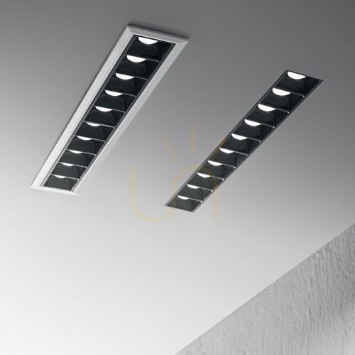 Check Recessed LED Luminaire Ideallux LIKA 206233 White 20W 3000K 27.8 cm
