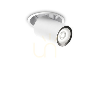 Recessed Luminaire Ideallux NOVA 248165 White LED 12W 3000K 10cm small 0