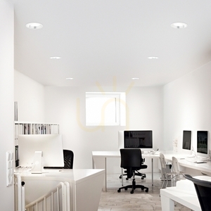 Recessed Luminaire Ideallux OFF White LED 15W 3000K 11 cm 266497 small 1