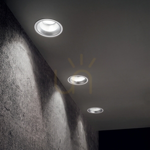 Recessed Luminaire Ideallux OFF White LED 28W 3000K 16.2 cm 266510 small 2