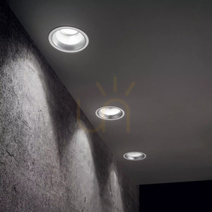 Recessed Luminaire Ideallux OFF Black 28W 4000K 16.2 cm 266589 small 2