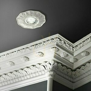 Recessed luminaire Ideallux Polka 115597 white gypsum GU10 14 cm small 1