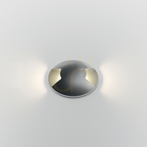 Check Recessed Luminaire Ideallux Rocket Mini 222820 2W 4000K Silver Outdoor IP67