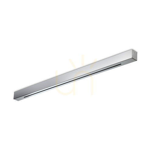 Check Linear Ceiling Rose Ideallux Rosone 4 Light Chrome 73 cm 328713