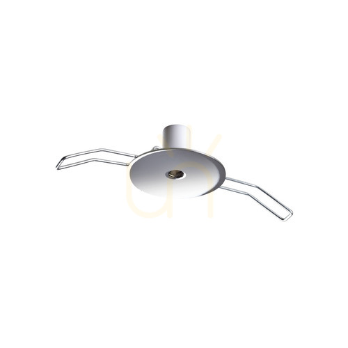 Check Recessed Ceiling Rose Ideallux Rosone Chrome 11 cm 307107