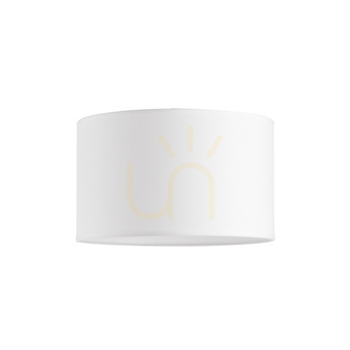 Check Lampshade Ideallux SET UP Cylindrical White Textile 45x28 cm 260457