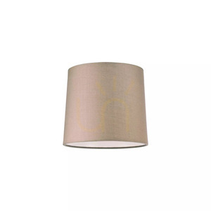 Lamp Shade Ideallux Set Up Cono D16 Tortora Textile 293004 small 1