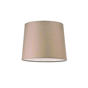 Lampshade Ideallux Set Up Paralume Cono Tortora Textile D40 304120 small 0