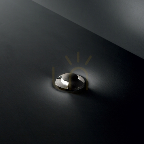 Check Recessed Luminaire Ideallux WAY 269702 Black 3000K IP54 G9 Outdoor