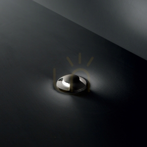 Recessed Luminaire Ideallux WAY 269702 Black 3000K IP54 G9 Outdoor small 1