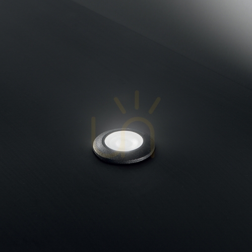 Check Recessed Outdoor Light Ideallux WAY Black 3000K G9 269726