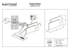 Wall lamp TRAME C804WL-L12W Maytoni small 7