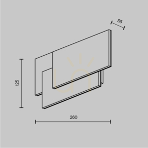Wall lamp TRAME C804WL-L12W Maytoni small 9