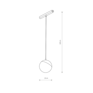 LVM LID LED 8W Pendant Pendant Light 10153 Nowodvorski small 1