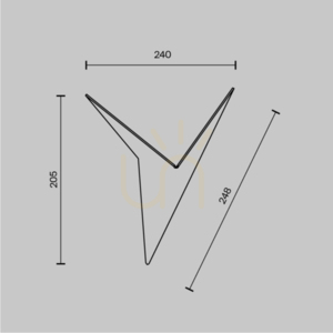 Wall lamp TRAME C808WL-L3B Maytoni small 7