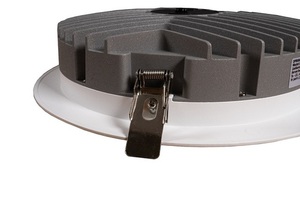 LED Downlight recessed luminaire 28W/38W 3000K/3400K/4000K fi 275mm 230V white / aluminum plastic small 1