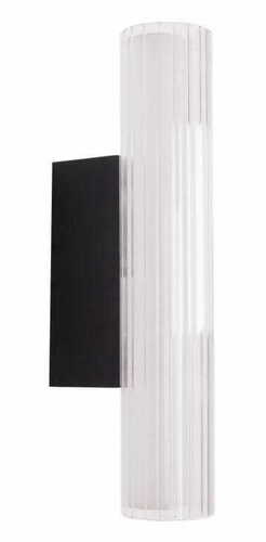 Check Wall Light Max Light Fayette W0363 Black 31 cm 6W 3000K IP44