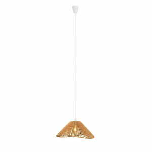 Pendant Light Max Light Amalfi P0577 White Woven Paper 45 cm small 0