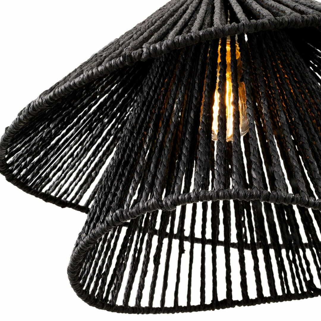 Preview Pendant Light Max Light Amalfi P0580 Black Woven Paper 45 cm Pendant Light Max Light Amalfi P0580 Black Woven Paper 45 cm