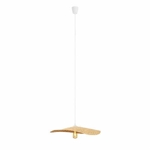 Check Pendant Light Max Light Nap P0581 White Wheat Straw 60 cm