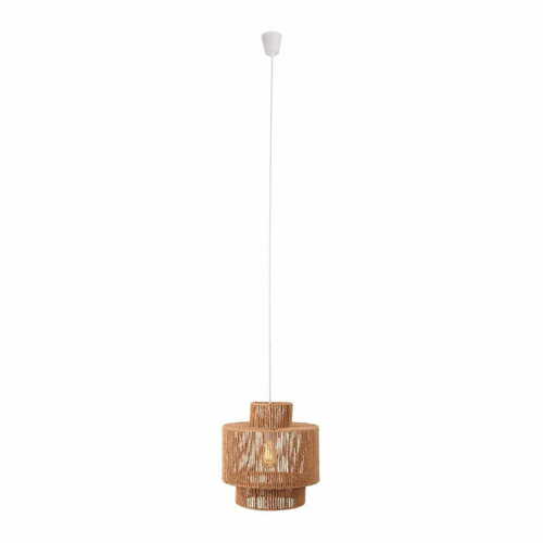 Check Pendant Light Max Light Labriz P0586 White Woven Paper 35 cm