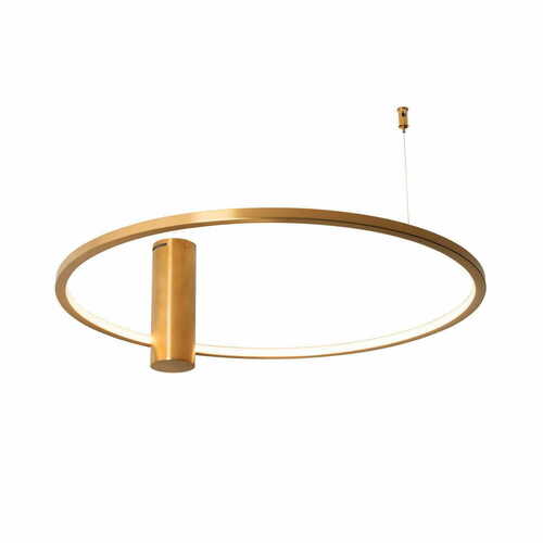 Check Plafon Max Light Queen C0239 60 cm brushed gold LED 15W 3000K