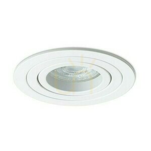 Pasadena Gu10 R White 230 V Led 7 W recessed luminaire. small 2