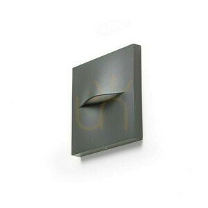 BOBO SQ outdoor wall light, anthracite, LED 3 W, 3000 K, IP65 small 2
