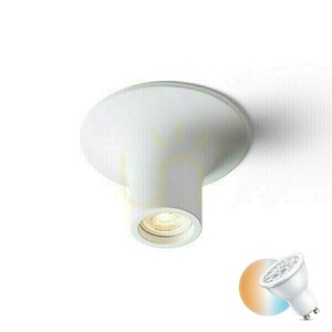 Rendl Colin Gypsum Ceiling Luminaire GU10 5W R13791 small 0