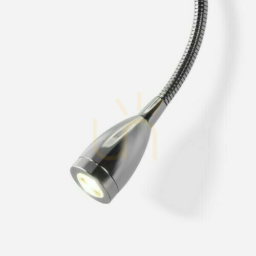 Check Wall lamp Perth wall lamp With Reflector Led Beige/White Chrome 230 V E14 7+3 W 30° 3000 K