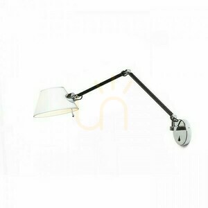 Wall lamp Montana wall lamp White/Black Chrome 230 V Led E27 11 W. small 0