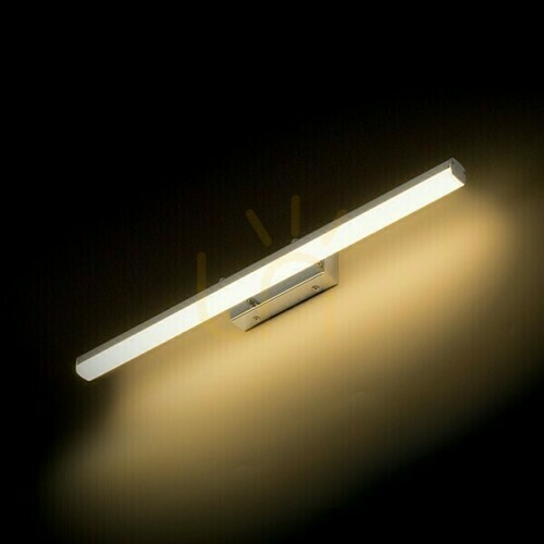 Check Sway bathroom wall lamp chrome 230 V Led 12 W Ip44 3000 K