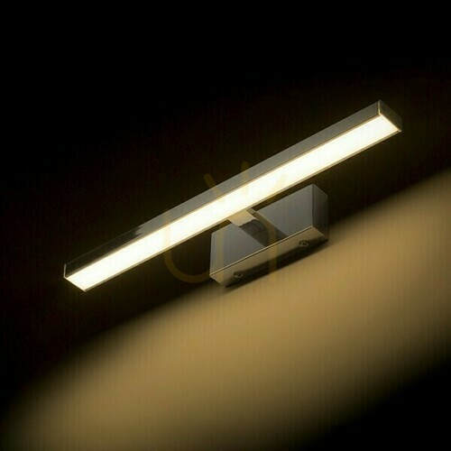 Check Wall lamp Panon Long wall lamp chrome 230 V Led 12 W Ip44 3000 K