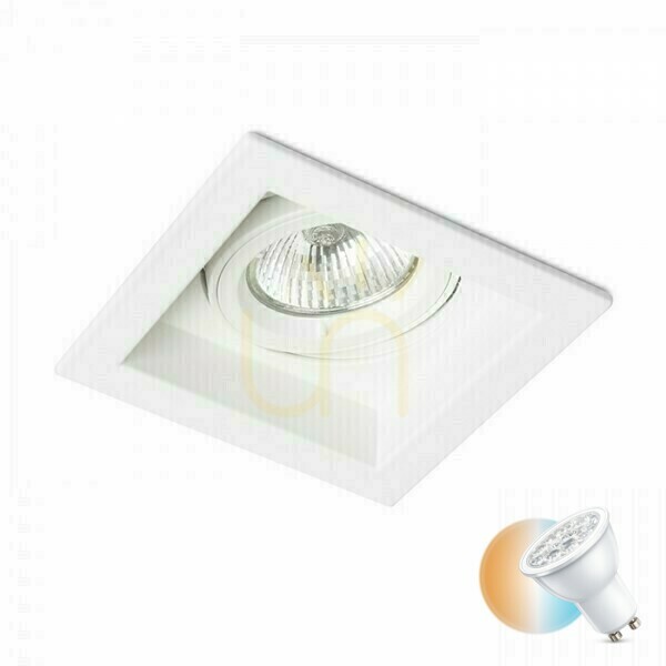 Acasa Deckeneinbauleuchte Weiß 230 V Gu10 50 W.