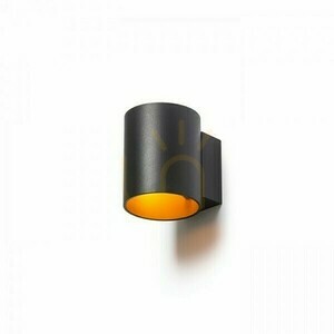 Wall lamp Tuba W wall lamp Black Matte /Gold 230 V Led G9 5 small 0