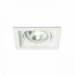 Recessed ceiling luminaire Granada Sq White 230 V Led G53 15 W. small 4