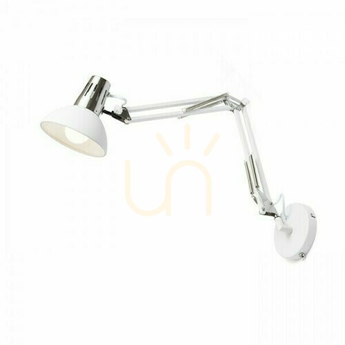Check Wall lamp Ante White Nickel Mat 230 V Led E27 15 W.